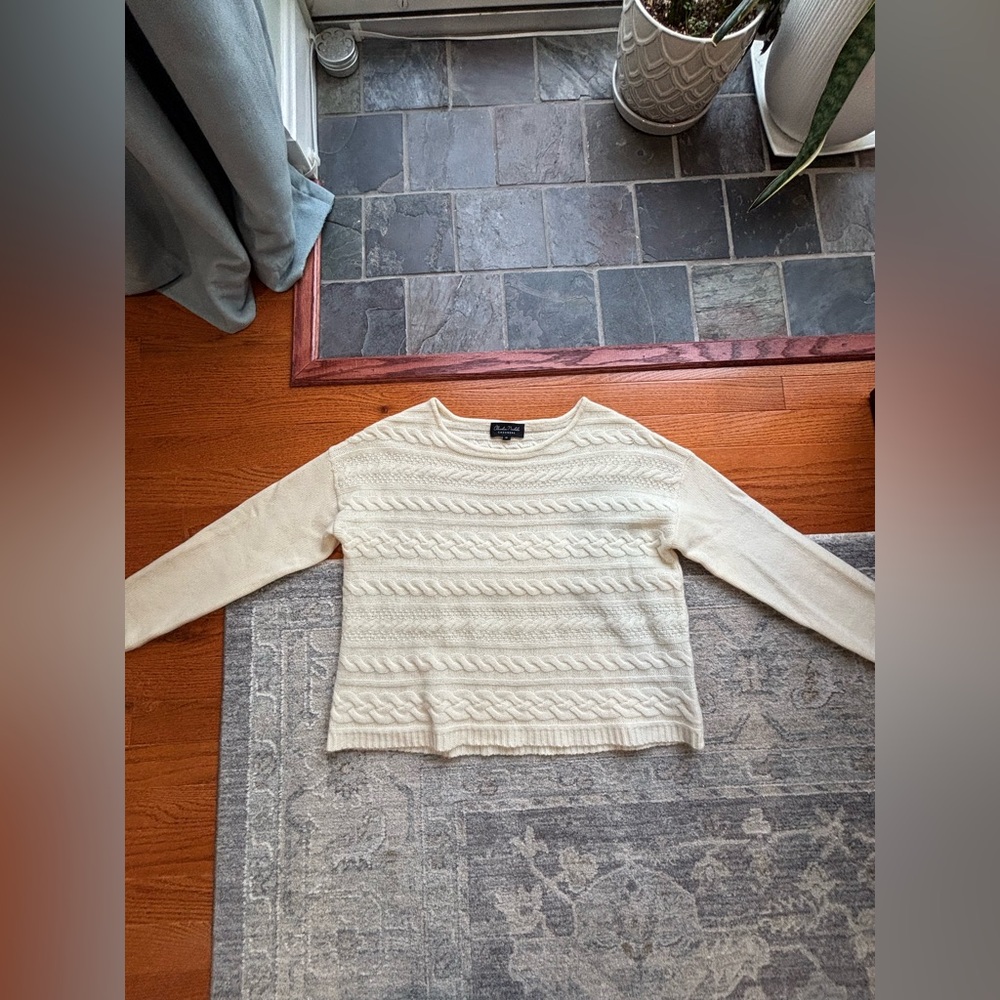 Cream Cashmere Sweater